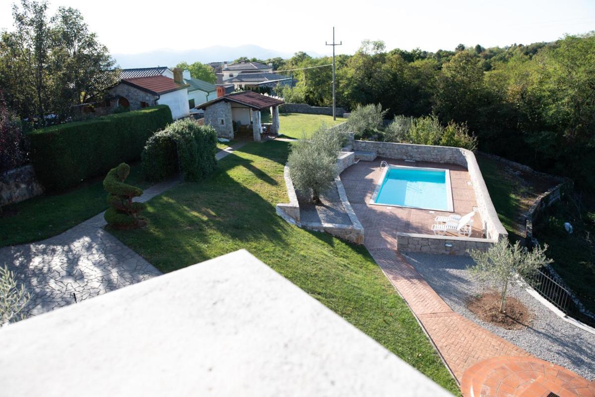 Castle House Rooms, Swimming Pool & Sauna & Tennis Court & Wine Cellar Sezana Exterior photo